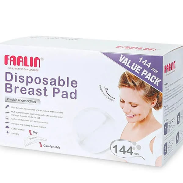 Farlin Disposable Breast Pads â 144 Value Pack f - alternate view 4