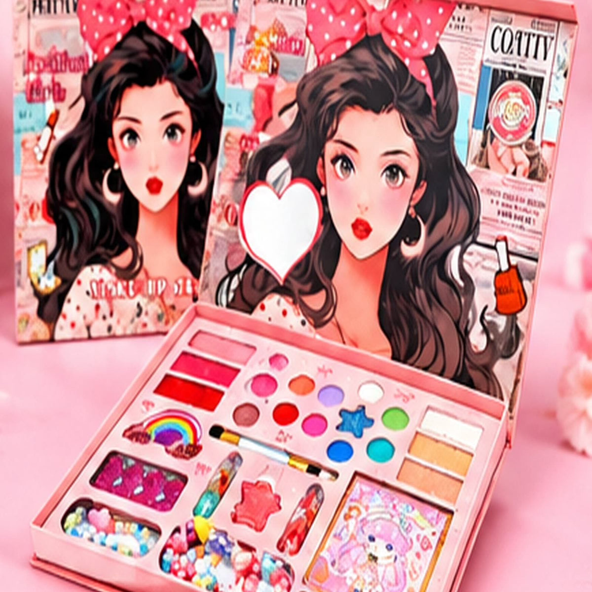 Fashion Girl Makeup Kit for Kids â Deluxe Beauty - alternate view 2