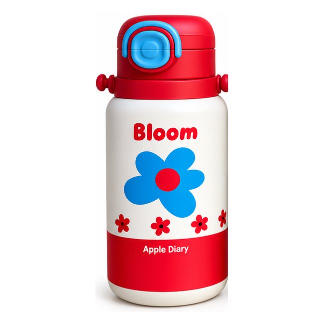 Kids Straw Bottle Bloom