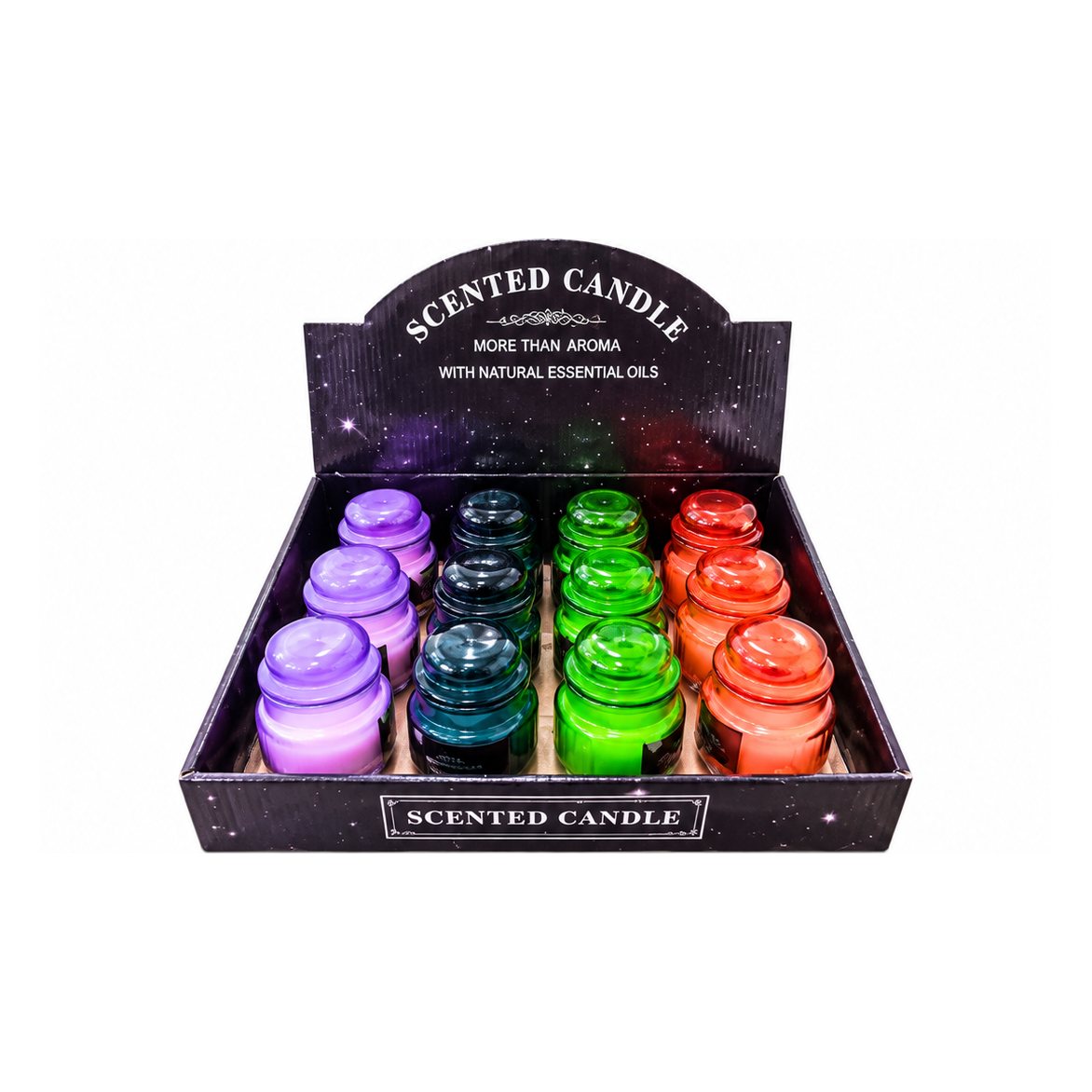 Jar Candles Starry Box – 12 Pcs