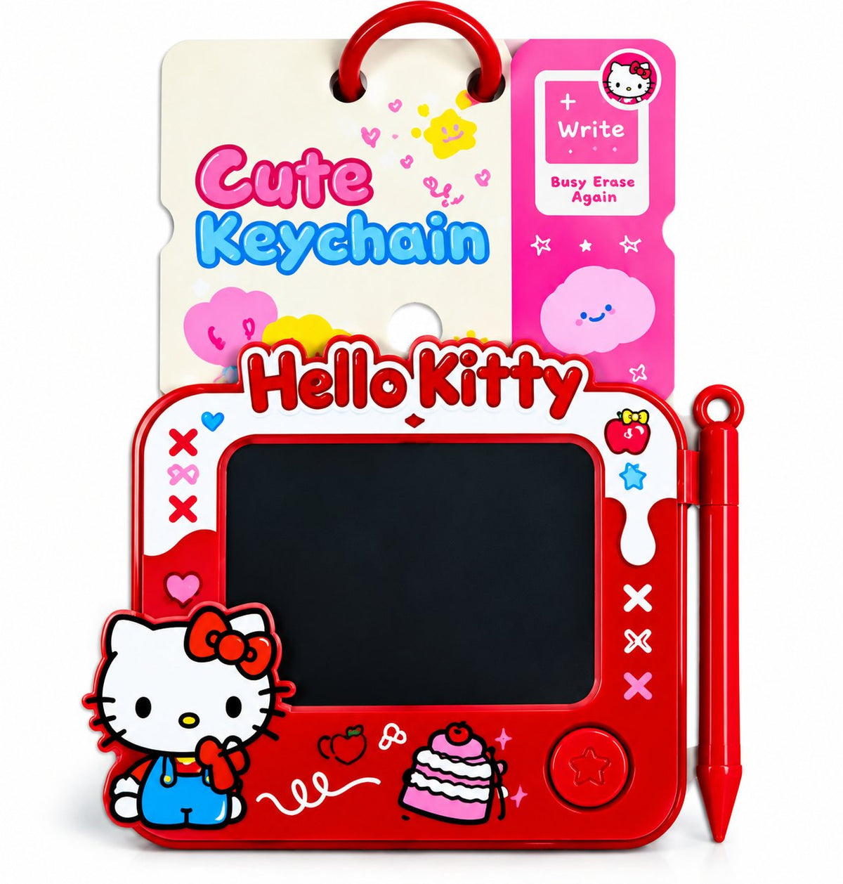 Hello Kitty Cute Keychain Doodle Board