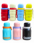 Hello Ribbed Kids Water Bottle & Fashion Kids Bottle with Strap
