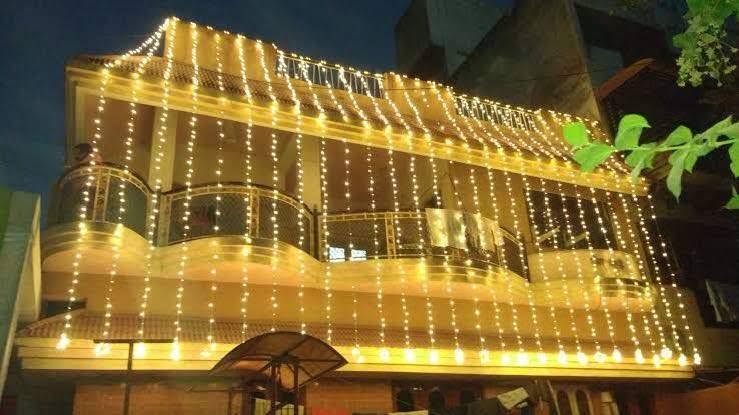 Golden fairy lights house decoration Karachi – photo 5