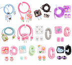 Kawaii Pastel Charger Accessory Collection