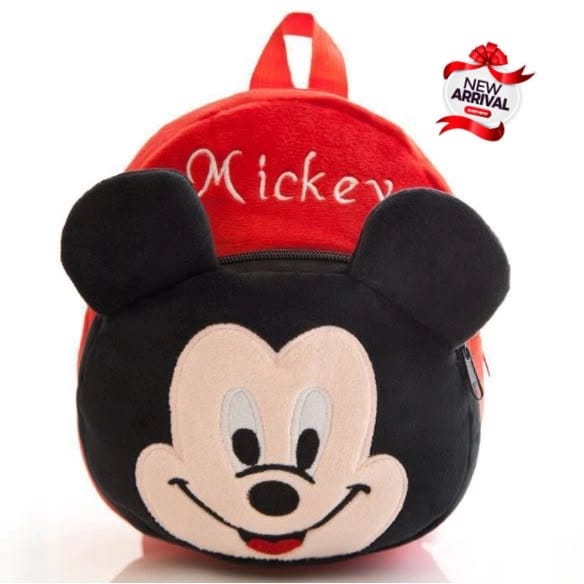 Character Mini Backpack for Kids – Cartoon Face School Bag