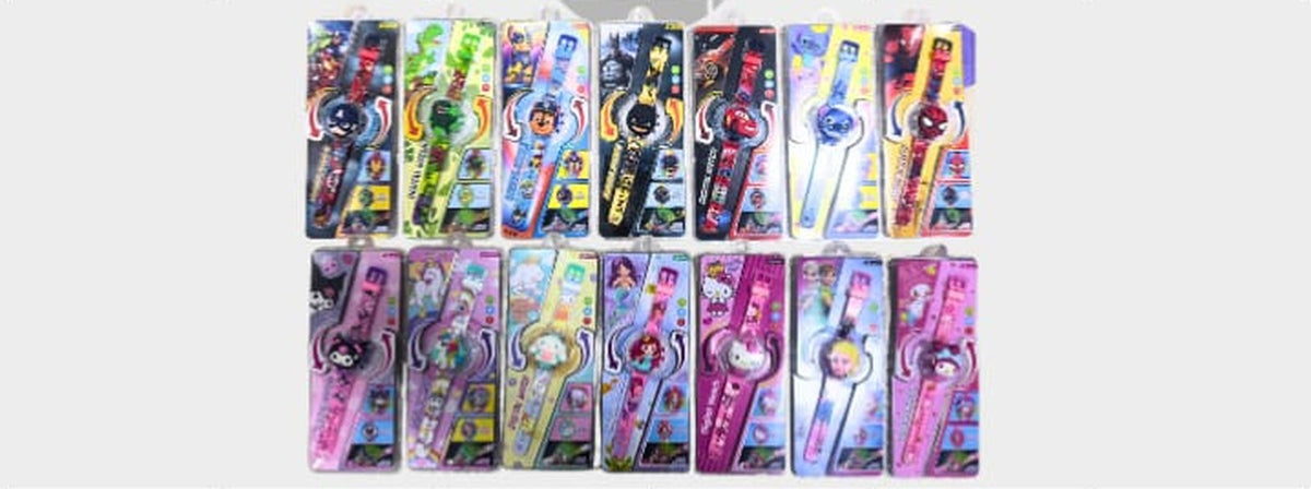 Kids Cartoon Wrist Watch – Digital Character Watch for Boys & Girls – Belinda Store