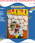 Ceramic Coloring Kit - Large Pouch (18-20 Animals) - alternate view 2