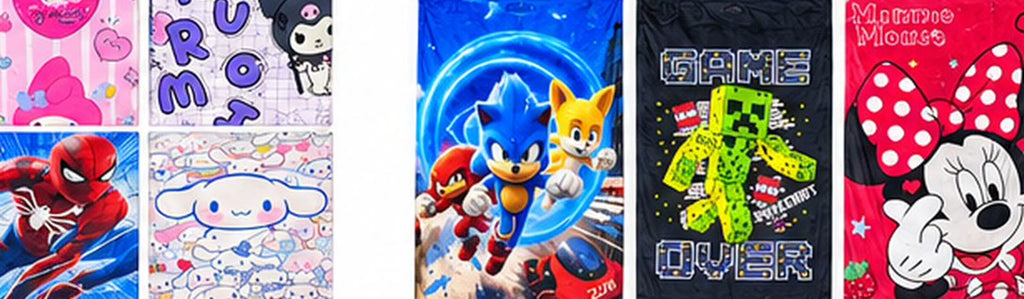 Kids Character Bath Towel â Soft Absorbent Carto - alternate view 3