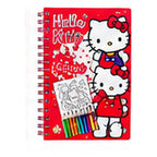 Kids Colouring Book Set with Colour Pencils – Hello Kitty – Classic