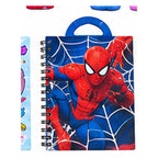 Kids Colouring Book Set with Colour Pencils – Spider-Man