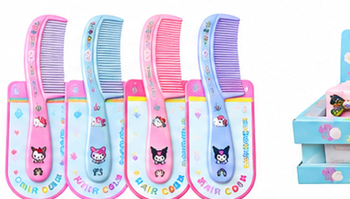 Kids Character Hair Comb – Cute Kuromi Comb for Girls – Belinda Store