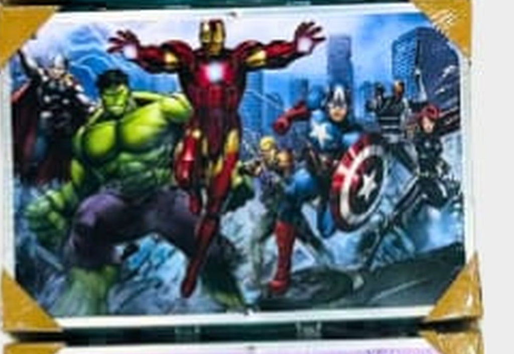 Kids Character Jigsaw Puzzle – Avengers