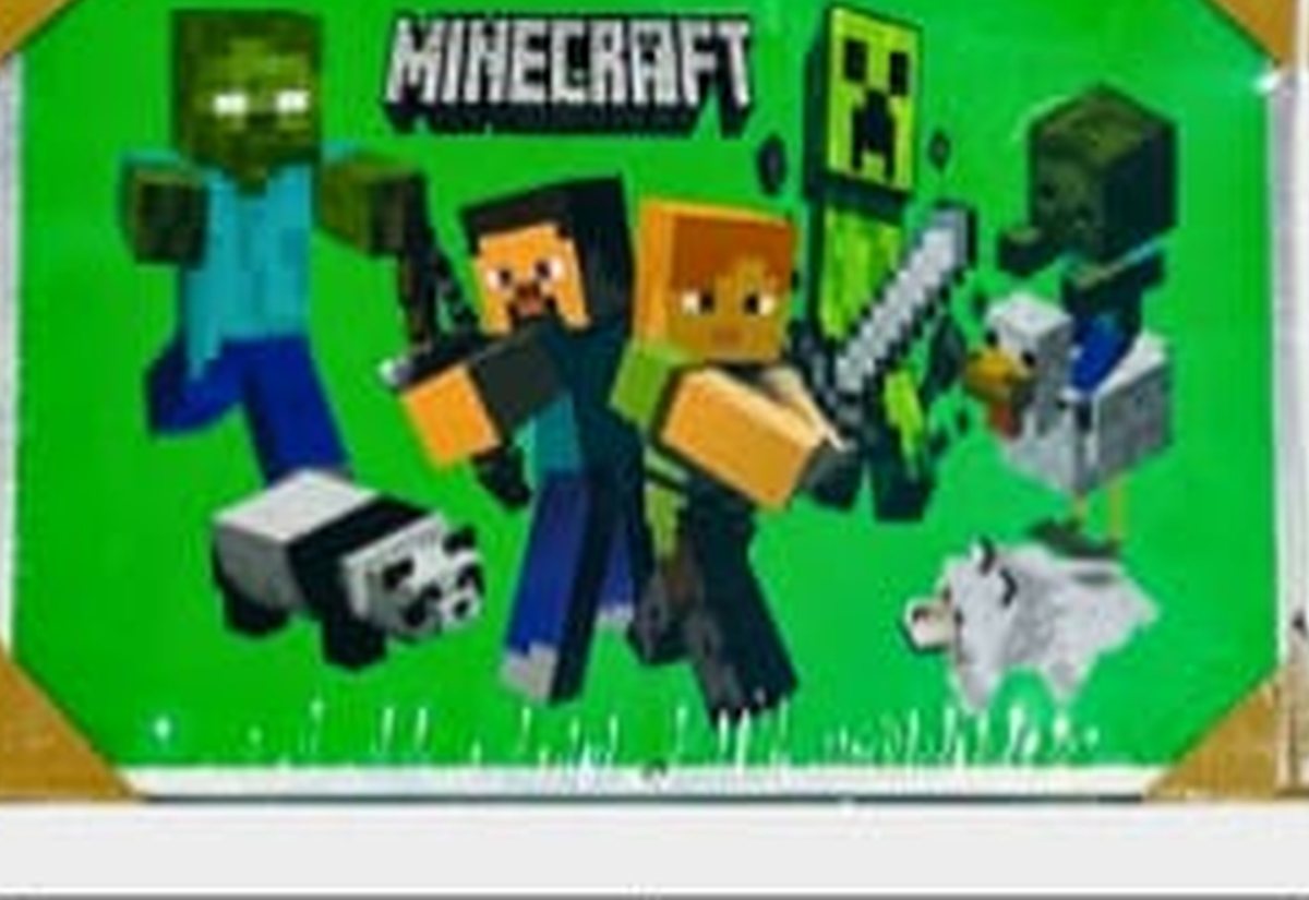 Kids Character Jigsaw Puzzle – Minecraft