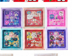 Kids Hair Accessories & Jewellery Gift Box – Clips, Bands & Rings – Belinda Store