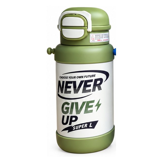 Motivational Bottle Green