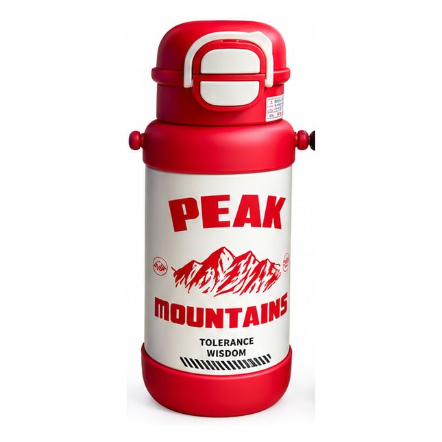Motivational Bottle Red
