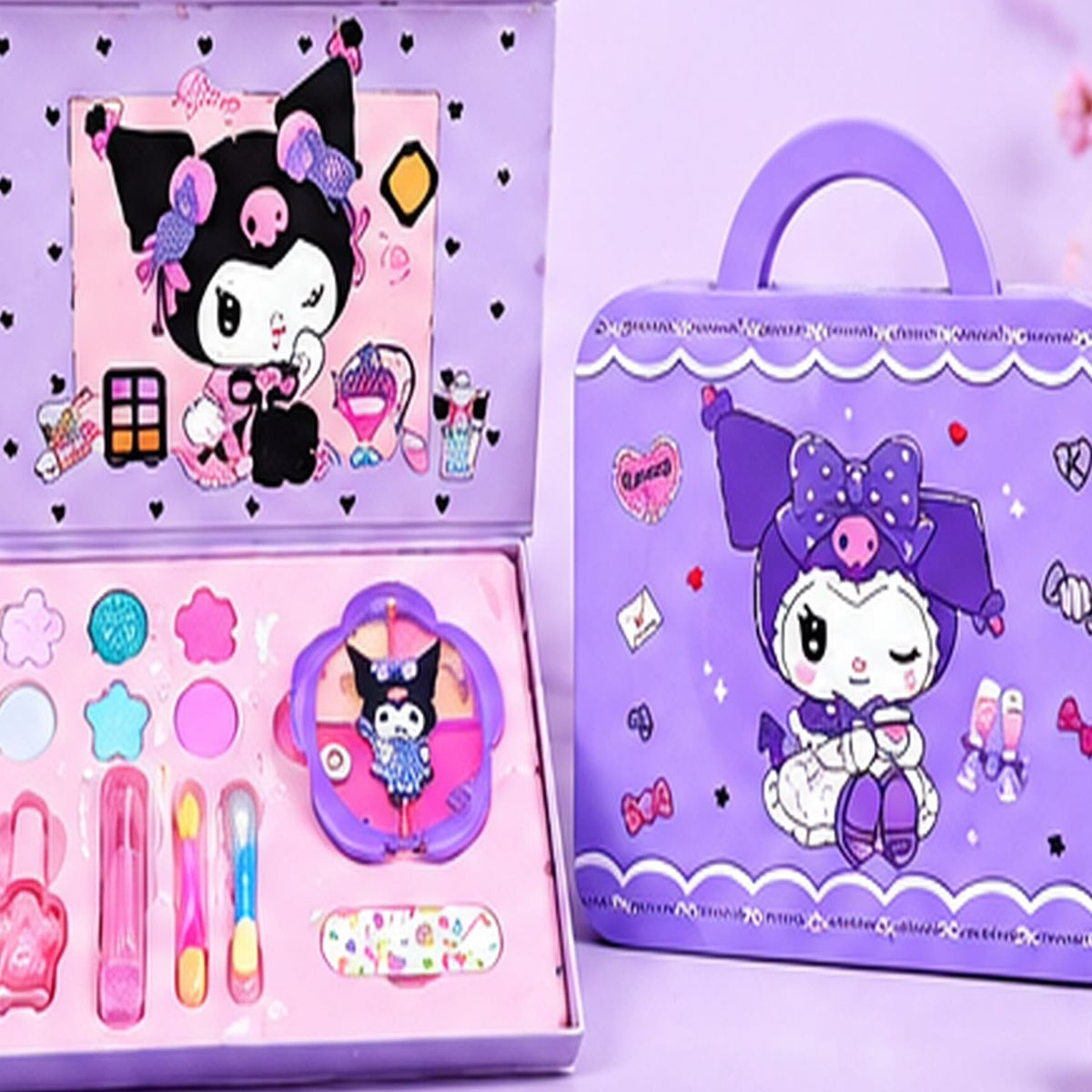 Kuromi Makeup Kit with Carry Case â Kids Pretend - alternate view 2