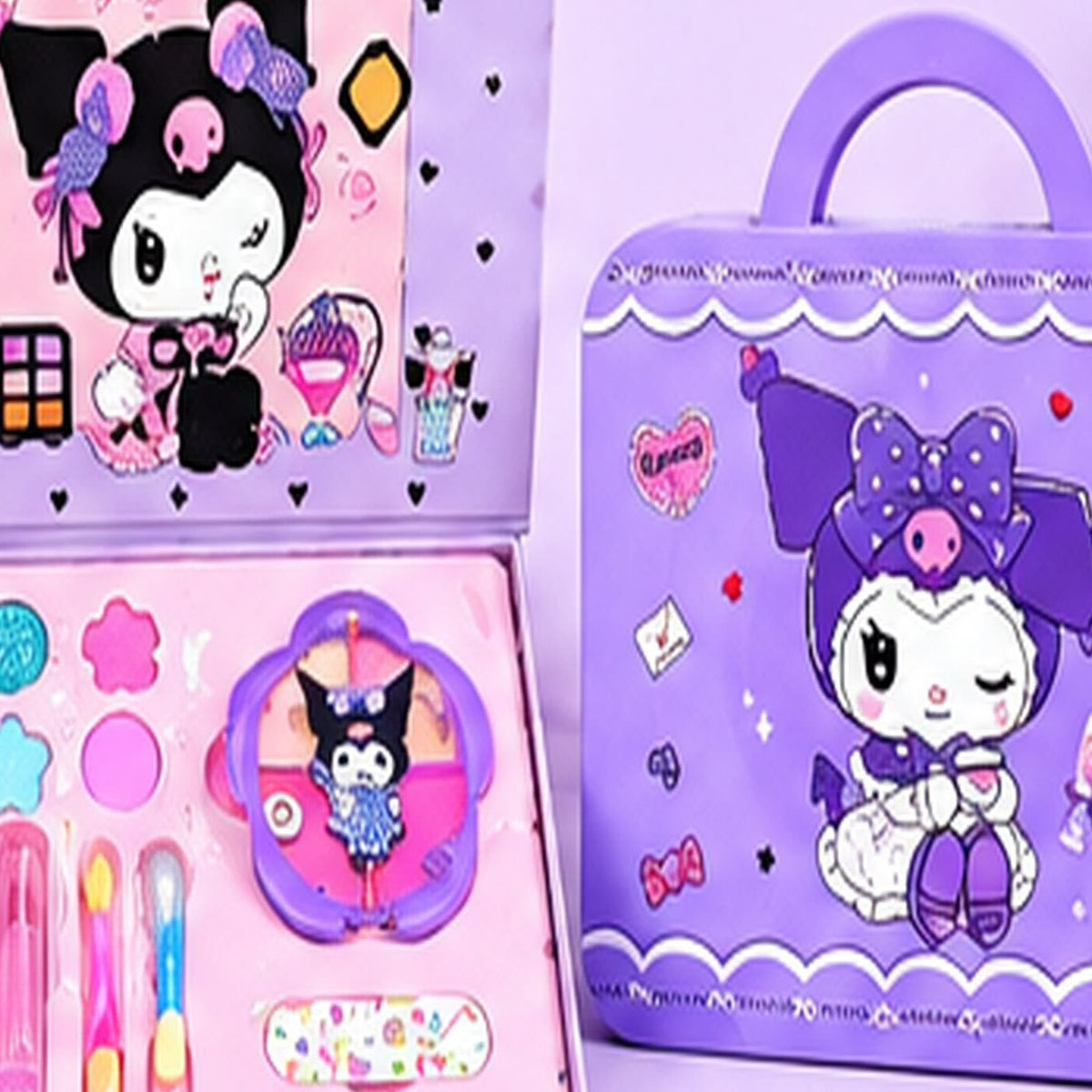 Kuromi Makeup Kit with Carry Case â Kids Pretend - alternate view 3
