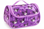 Lavender Kawaii Character Travel Bag