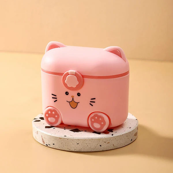 Baby Milk Container – Cute Bus Design | Milk Powder Storage 