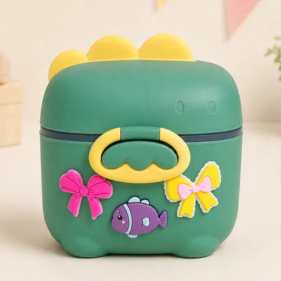 Square Milk Storage Container | Compact Baby Food Box