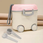Baby Milk Container – Cute Bus Design | Milk Powder Storage 