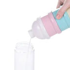 3-Layer Stackable Milk Powder Container | Portable Formula D