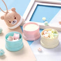 Bear Stackable Milk Container | Cute 3-Tier Formula Storage 