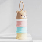 Bear Stackable Milk Container | Cute 3-Tier Formula Storage 