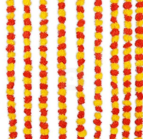 Marigold Genda Phool Garland Strings â Artificia - alternate view 4
