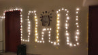Wedding house fairy light decoration Karachi for mehndi and dholki lounge and walls – image 11