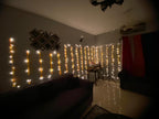 Wedding house fairy light decoration Karachi for mehndi and dholki lounge and walls – image 16