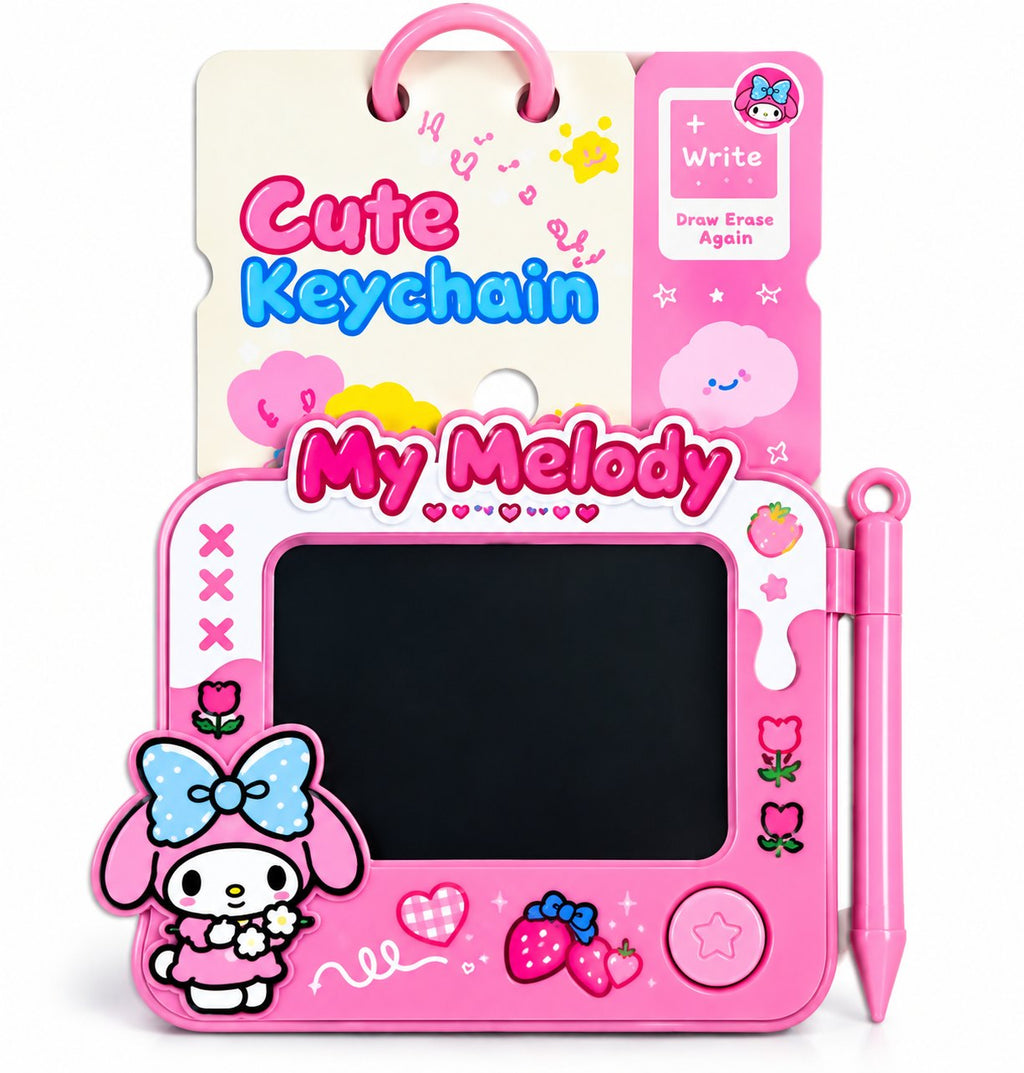 My Melody Cute Keychain Drawing Board