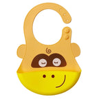 Baby Silicone Bibs with Crumb Catcher | Waterproof Feeding B