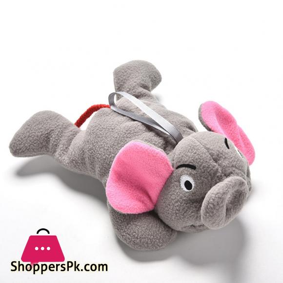 Baby Bottle Hugger – Elephant Plush Feeder Cover | Insulated