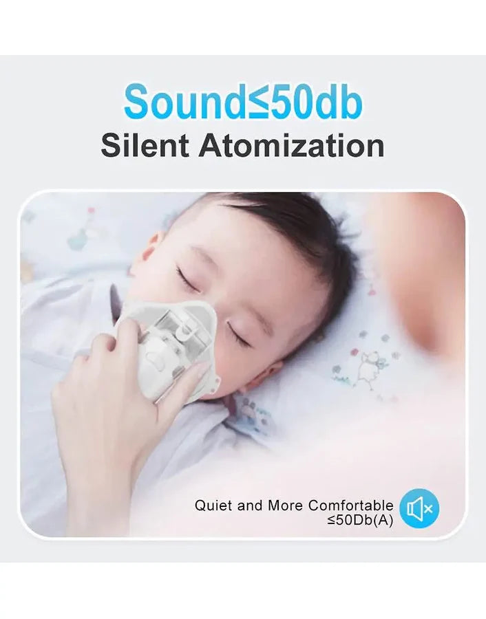 Mesh Nebulizer for Baby – Portable Silent Atomizer for Home 