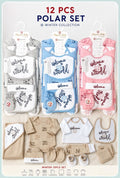 Newborn baby 12 pcs polar winter set welcome to the world