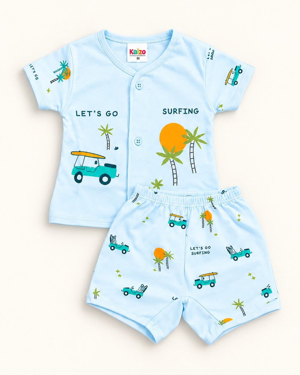 Newborn Baby Cotton Set Shirt Shorts Blue – Belinda Store Pakistan