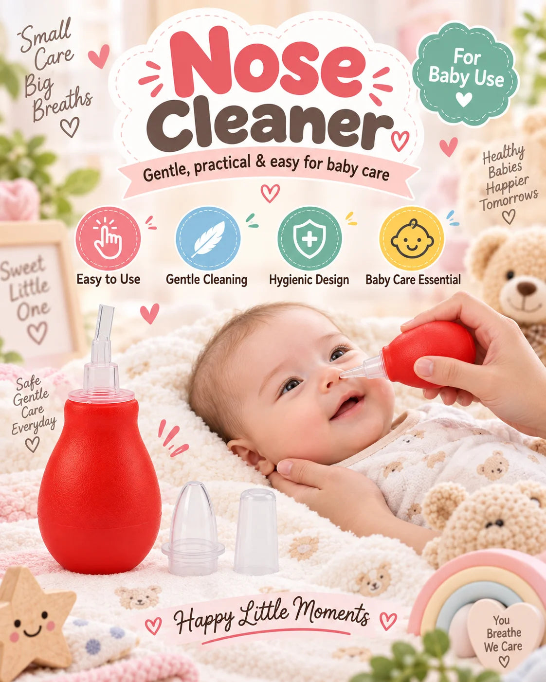 Newborn Baby Nose Cleaner – poster 5 | Belinda Store Pakistan