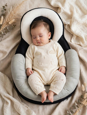 Newborn Baby Sleeping Nest Support Lounger Black – Belinda Store Pakistan