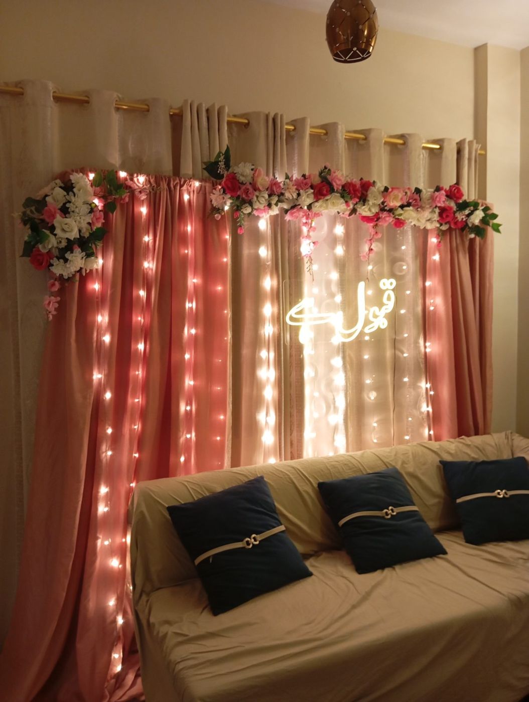 Nikkah Decor at Home – nikkah decoration in Karachi by The Decorators – photo 4