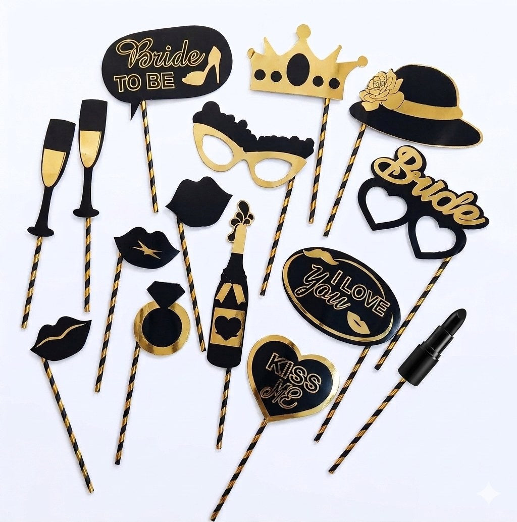 Mehndi Photo Booth Placards – Props | Belinda Store - view 1
