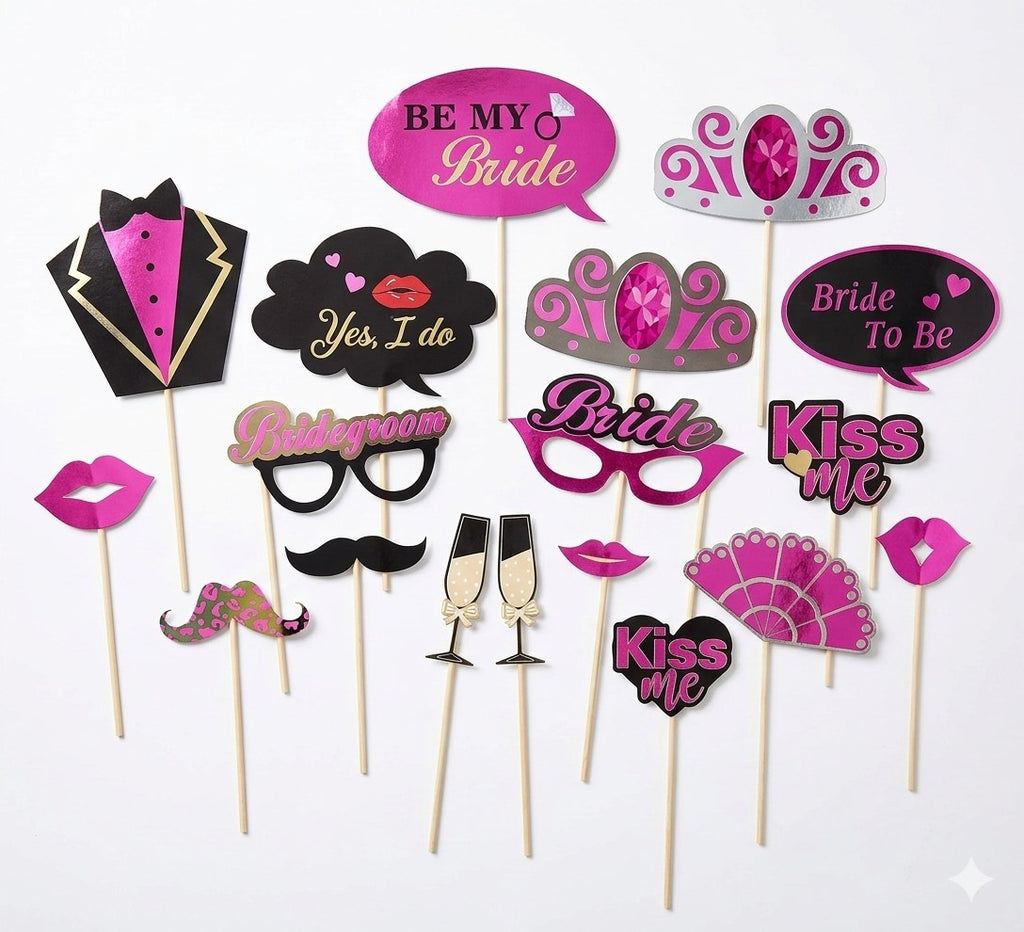 Mehndi Photo Booth Placards – Props | Belinda Store - view 2