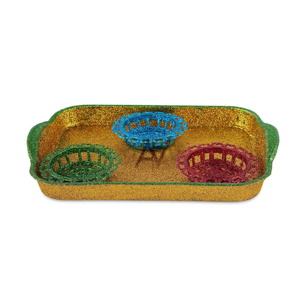 Mehndi Decorated Trays – Shendi & Gifts | Belinda Store - view 1