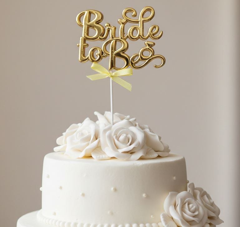 Nikah & Bride To Be Cake Topper | Belinda Store - view 3