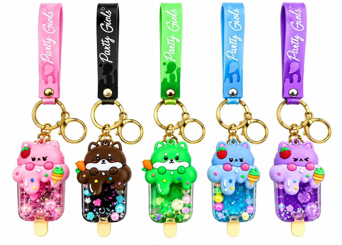 Party Girls Glitter Charm Collection