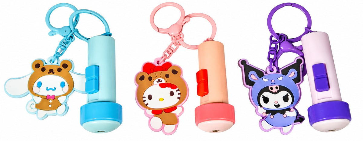 Pastel Kawaii Character Keychain Gadgets