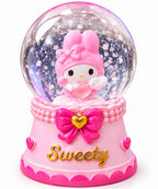 Pastel Pink Bunny Snow Globe
