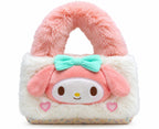 Pastel Plush Character Handbag