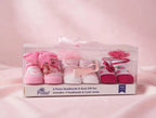 Pink Baby Headbands Socks Gift Set Box – Belinda Store Pakistan